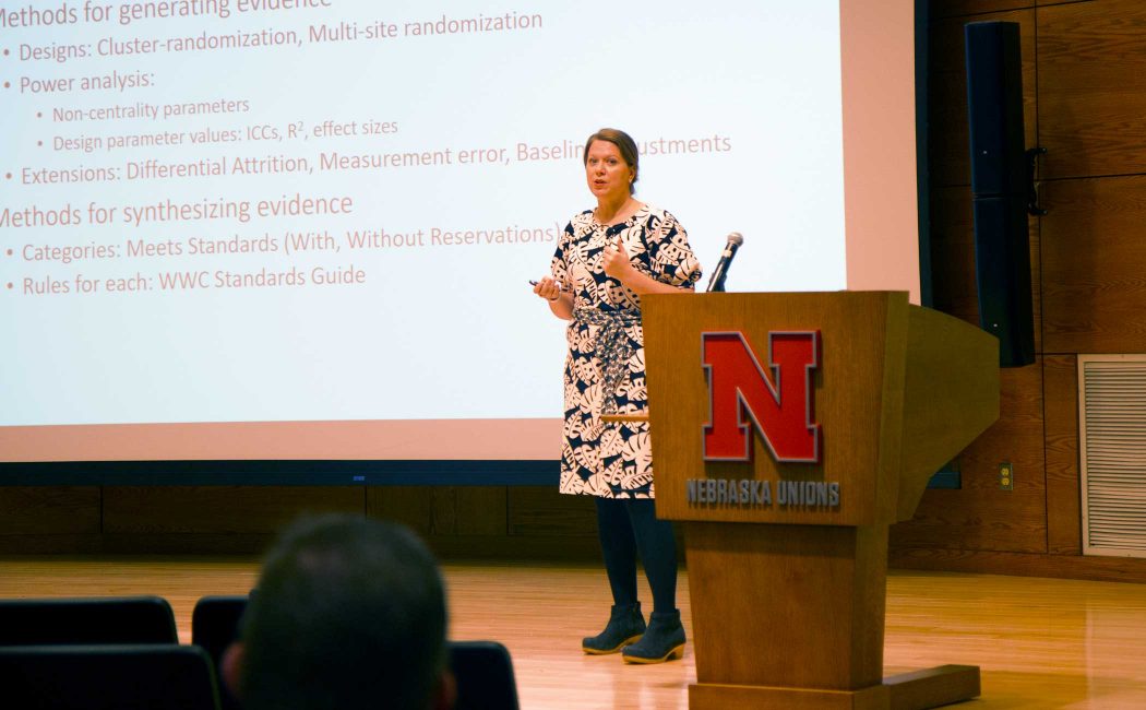 Northwestern University’s Tipton leads Fall 2021 Nebraska Methodology Workshop Series