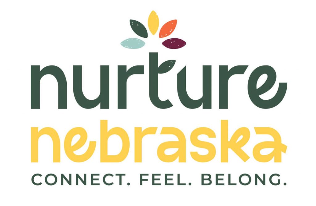 Nurture Nebraska logo and tagline.
